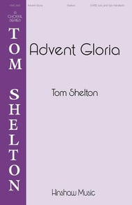 Advent Gloria SSATB choral sheet music cover Thumbnail